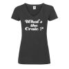 Women's valueweight v-neck T Thumbnail