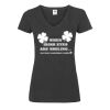 Women's valueweight v-neck T Thumbnail