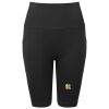 Women’s TriDri® ribbed seamless '3D Fit' cycle shorts Thumbnail